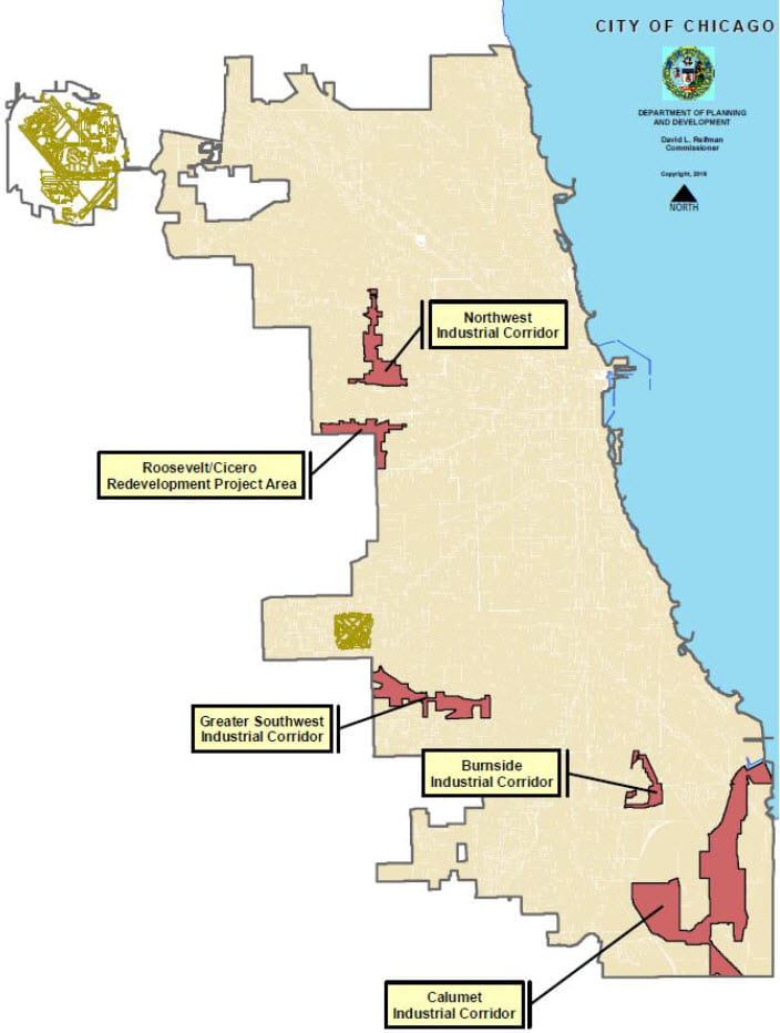 City of Chicago Industrial Growth Zones