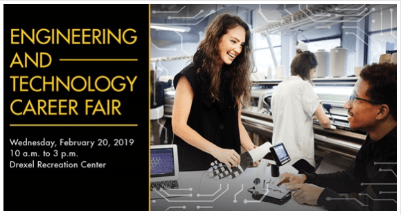 Drexel University Engineering and Technology Career Fair