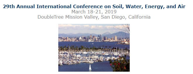 29th Annual International Conference on Soil, Water, Energy, and Air