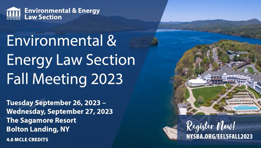 Environmental & Energy Law Section Fall Meeting 2023